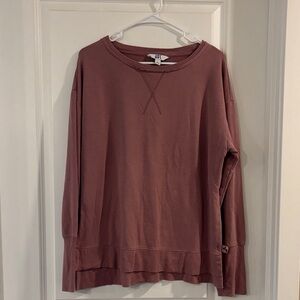 JoyLab Women's Crew Neck Sweater - Mauve